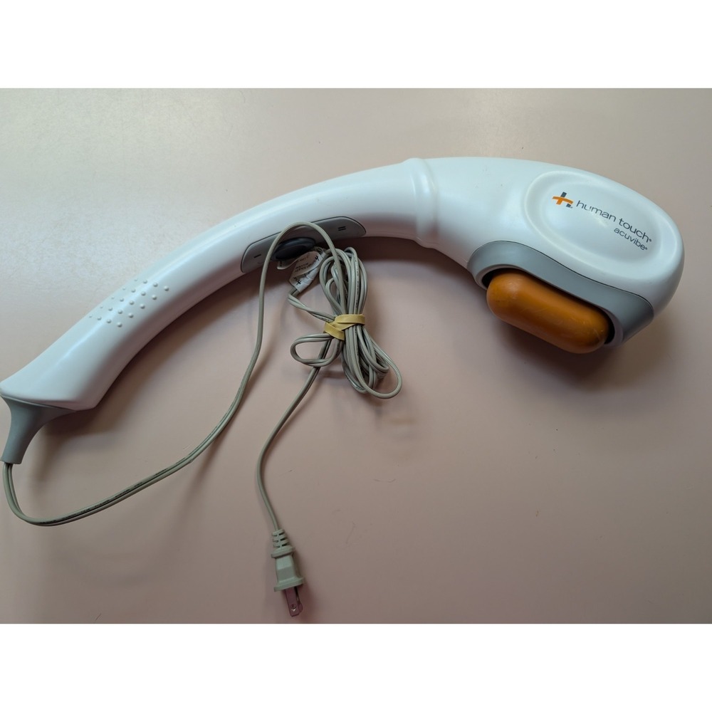 Human Touch Acuvibe Portable Personal Massager Model HT-1280 Swan Softouch Wand